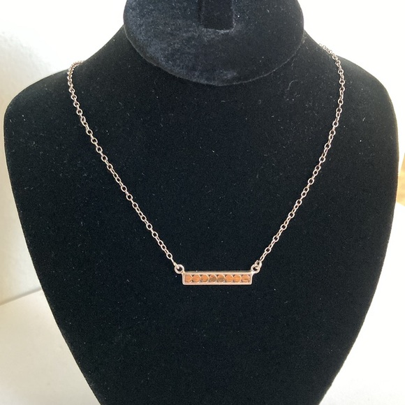 Anna Beck Sterling Silver Reversible Bar Necklace - Picture 11 of 11